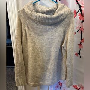 Staccato Beige Cowl Neck Sweater